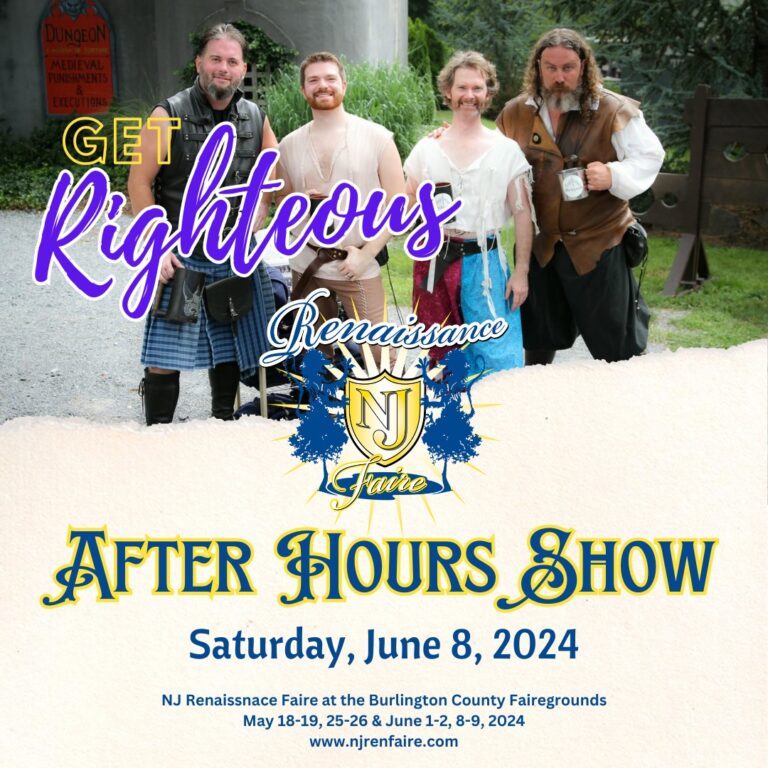 2024 After Hours Shows at the NJ Renaissance Faire New Jersey